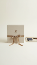 Champagne Linen Signature Box